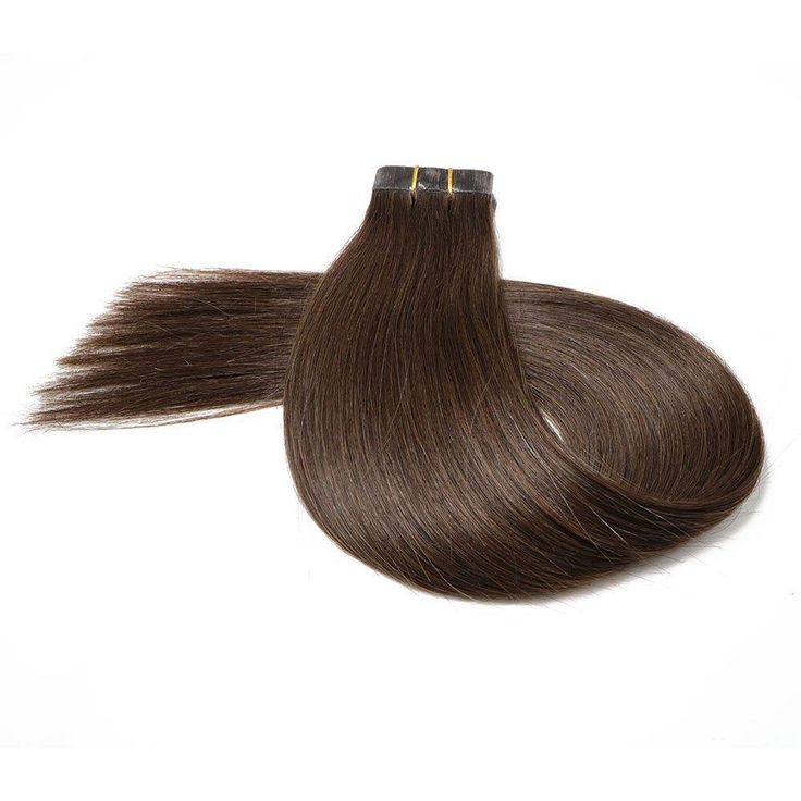 Hubris HairRemy Tape-in Extensions Dark Brown #2Hubris Hair proudly offers luxurious 100% virgin hair extensions that are never processed, stringy, or dry. Our extensions maintain their natural beauty and can be s